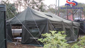 Avoid disaster, use a canvas tent